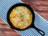 Tomato Cheese Frittata