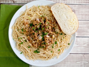 recipe for pasta with baby clams