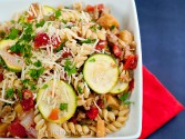 Spicy Italian Sausage with Shrimp and Pasta Recipe | CDKitchen.com