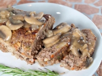 Recipe for Meatloaf With Mushroom Gravy