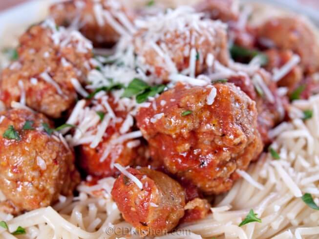 Spaghetti Sauce With Meatballs And Italian Sausage Recipe Cdkitchen Com