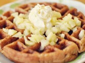 Carrot Cake Waffles