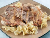 Pan-Fried Pork Steaks With Hungarian Gravy