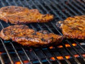 Grilled Honey Pork Steaks Recipe