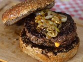Bacon, Onion, And Cheddar Stuffed Burgers Recipe