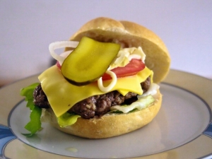 recipe for blt and cheddar burgers