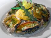 White Wine Basted Barbecued Oysters