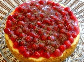 Classic Cherry Cheesecake