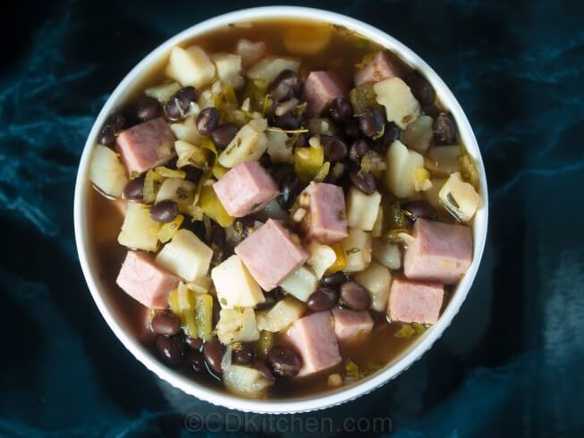 photo of Black Bean and Potato Soup