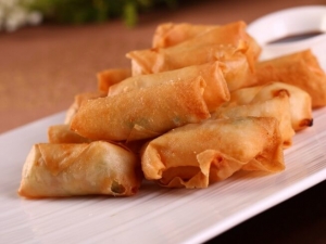 recipe for fried vegetarian spring rolls (cha gio chay)
