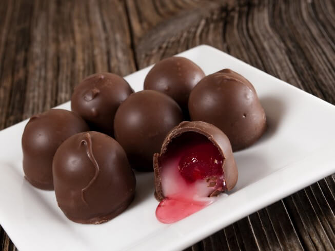 photo of Chevre-Cherry Bonbons