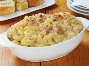 recipe for freeze ahead macaroni and cheese with ham