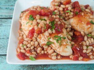 recipe for chicken with navy beans
