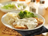 Chicken-Fried Steak with Cracked Pepper Gravy