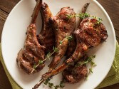 Honey Thyme Glaze Grilled Lamb Chops