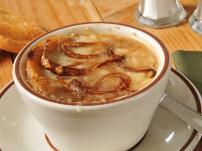 French Onion Soup With Bock Beer