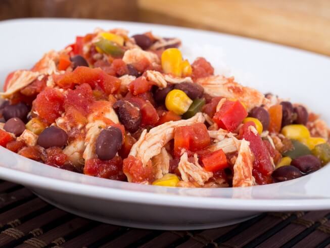 Crock Pot Mexican Chicken Recipe | CDKitchen.com