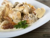Pheasant in Mushroom Sauce