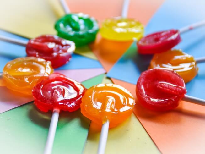 homemade hard candy lollipops