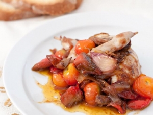 recipe for blue grouse (or pheasant) cacciatore