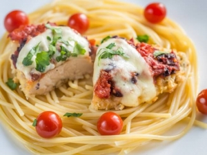 recipe for no-fry chicken parmesan
