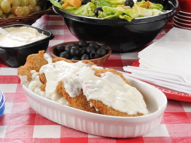 slow cooker country fried steak