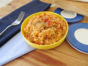 recipe for spanish rice for a crowd