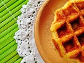 Crisp Banana Waffles Recipe