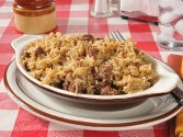 Hamburger And Rice Combo