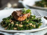 Lamb Stew With Spinach And Beans