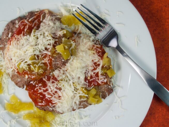 Cheesy Green Chile Mexican Cube Steak Recipe