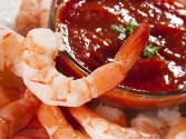 view the recipe for Shrimp With Chipotle Cocktail Sauce