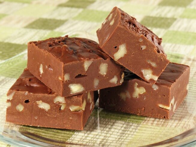 Chocolate Caramel Fudge Recipe | CDKitchen.com