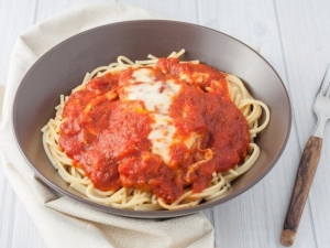 recipe for chicken parmesan with quick marinara sauce