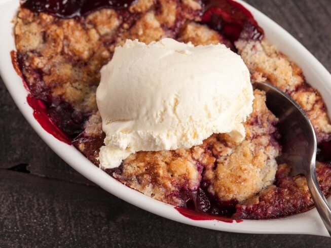photo of Boysenberry Cobbler
