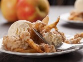 Cake Mix Apple Crisp