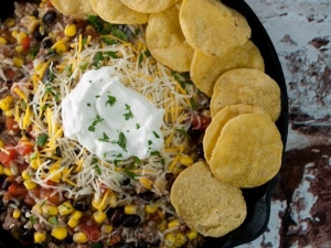 recipe for nacho beef dinner