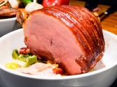 Praline Mustard-Glazed Ham