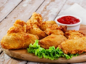 recipe for deep fried garlic chicken wings