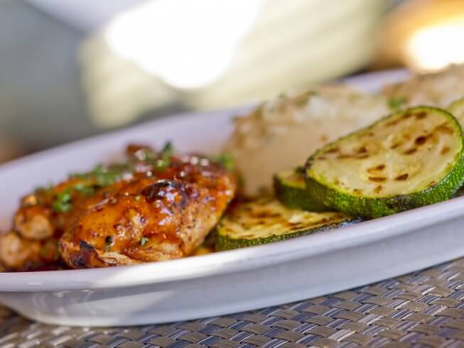 photo of Golden Corral Bourbon Chicken