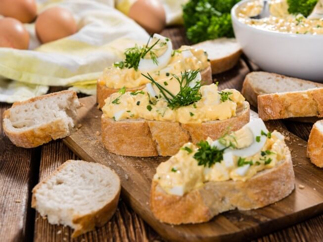 Curried Egg Sandwiches Recipe | CDKitchen.com