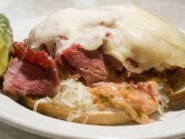 Open-Faced Reuben Sandwiches