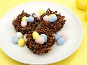 recipe for chow mein noodle easter egg nests