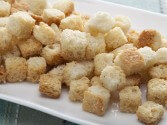Homemade Garlic Croutons