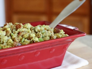 recipe for bread and butter stuffing with fresh sage