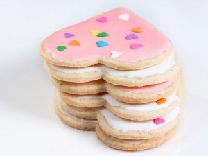 recipe for cut-out sugar cookies with butter icing