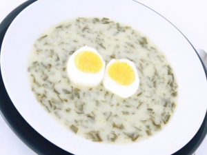 recipe for sorrel soup with sour cream