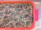 Hamburger Casserole with Wild Rice