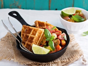 recipe for cornmeal belgian waffles