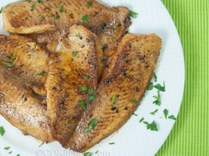 recipe for blackened tilapia